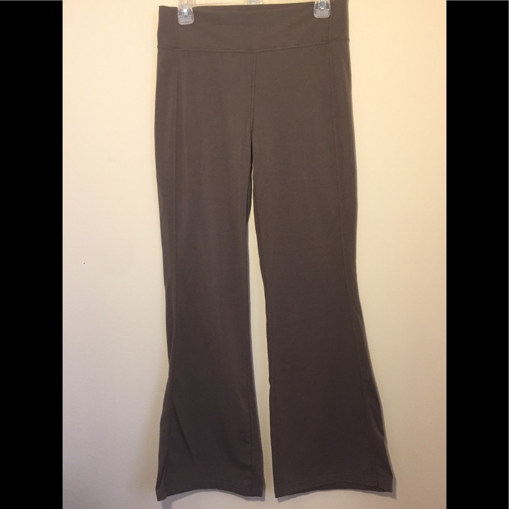 Athleta Wide Leg Brown Yoga Pants Women’s Sz Large